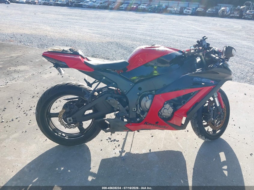 2012 Kawasaki Zx1000 J VIN: JKAZXCJ12CA011070 Lot: 45638234