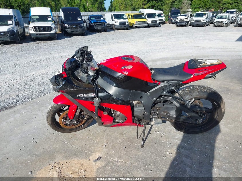 2012 Kawasaki Zx1000 J VIN: JKAZXCJ12CA011070 Lot: 45638234