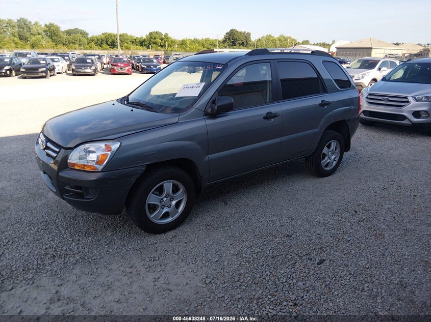 2007 Kia Sportage, Normal Wear & Tear, IAAI, VIN KNDJF724677445792 — photo 2