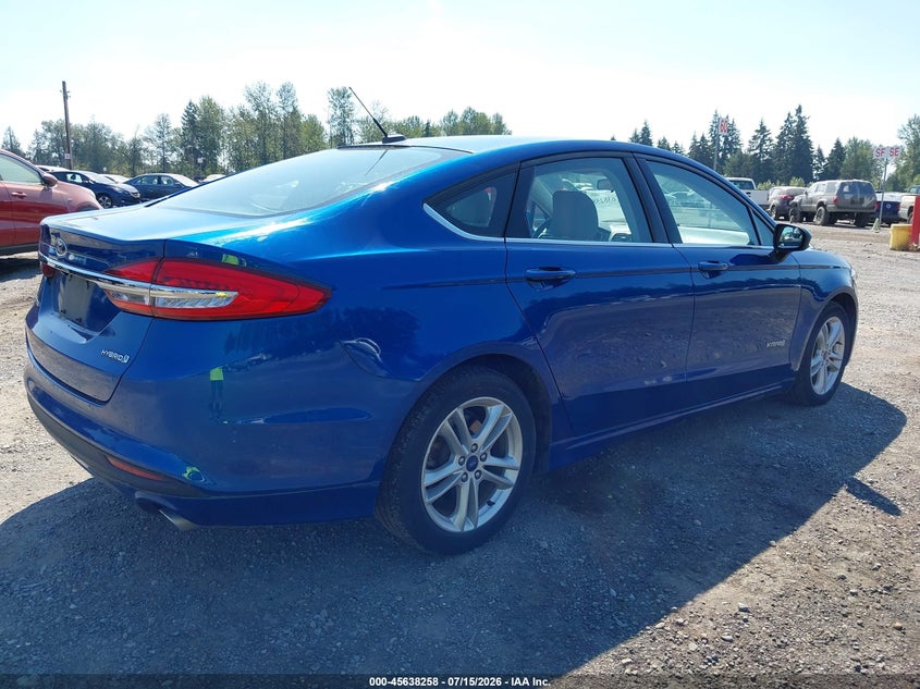 2018 FORD FUSION HYBRID auction photo 4