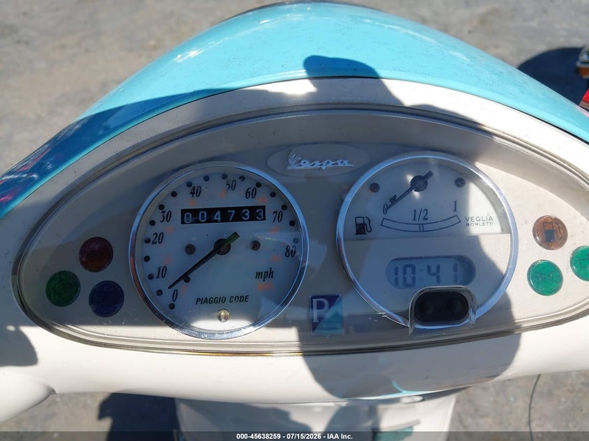 2003 VESPA M198F auction photo 7