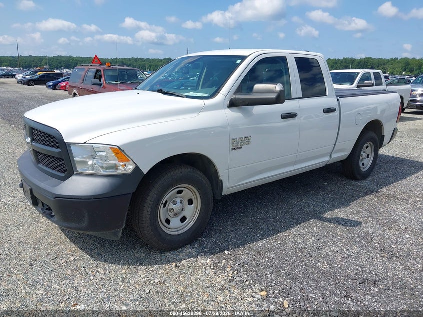 Vin: 1c6rr7fg0ks658619, lot: 46136797, ram 1500 classic tradesman  4x4 6'4 box 20192