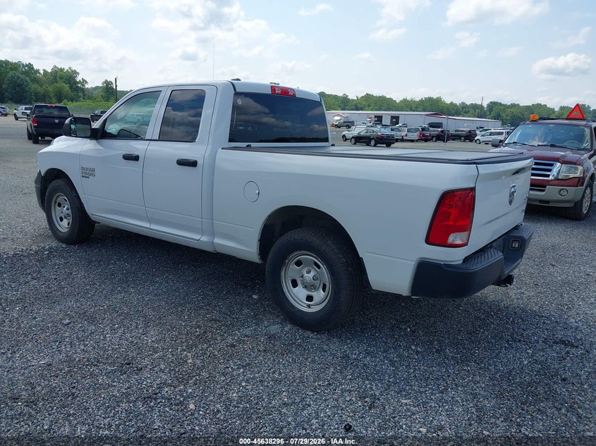 Vin: 1c6rr7fg0ks658619, lot: 46136797, ram 1500 classic tradesman  4x4 6'4 box 20193