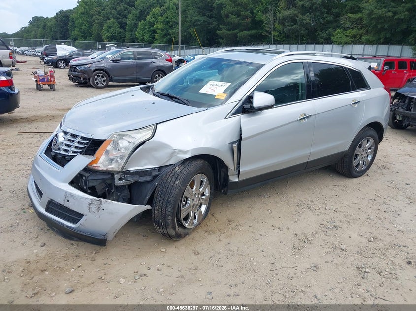 Vin: 3gyfnbe32gs575014, lot: 46136798, cadillac srx luxury collection 20162