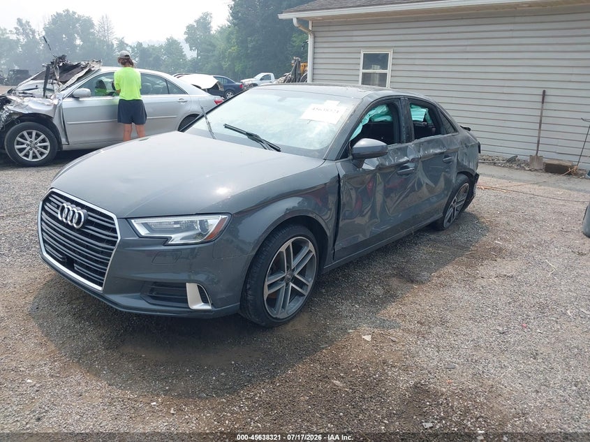 Vin: waub8gff2j1038375, lot: 46136822, audi a3 2.0t premium 20182