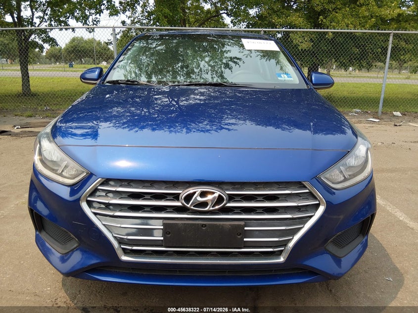 2019 Hyundai Accent Se VIN: 3KPC24A33KE071212 Lot: 45638322