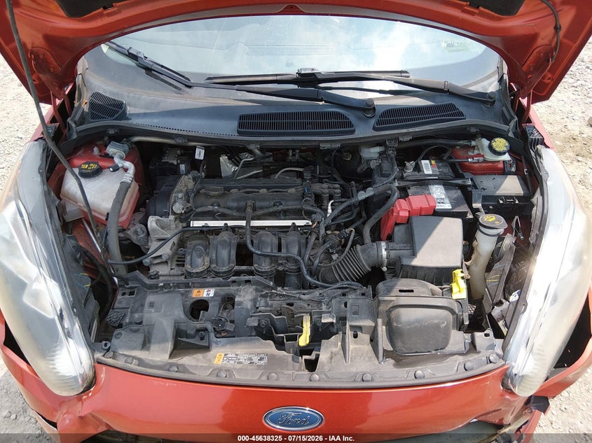 2019 Ford Fiesta Se VIN: 3FADP4BJ4KM160995 Lot: 45638325
