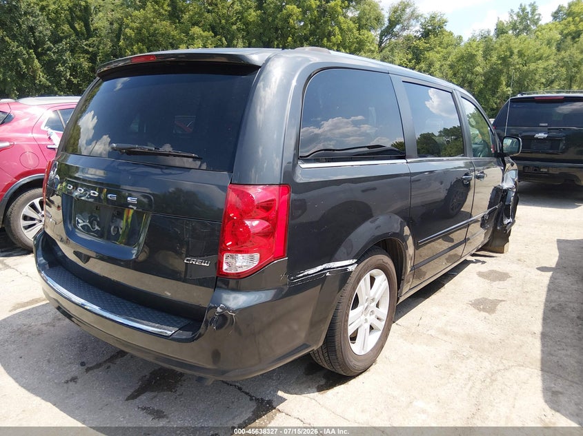 Vin: 2c4rdgdg0cr296935, lot: 46136828, dodge grand caravan crew 20124