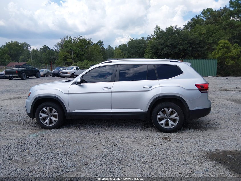 2019 Volkswagen Atlas 3.6L V6 Se VIN: 1V2DR2CA0KC548023 Lot: 45638334