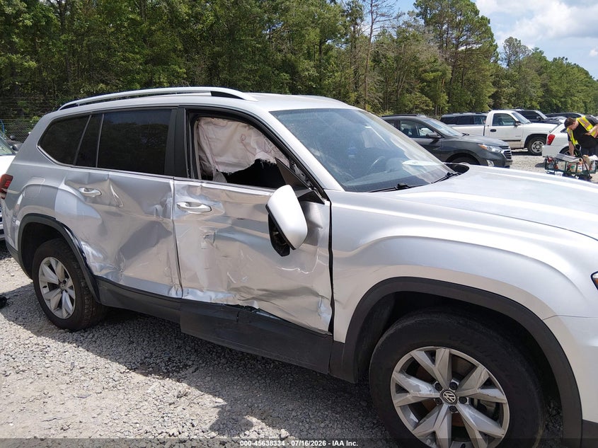 2019 Volkswagen Atlas 3.6L V6 Se VIN: 1V2DR2CA0KC548023 Lot: 45638334