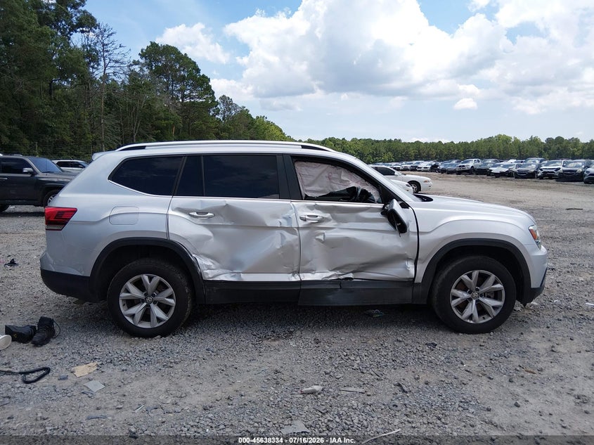 2019 Volkswagen Atlas 3.6L V6 Se VIN: 1V2DR2CA0KC548023 Lot: 45638334