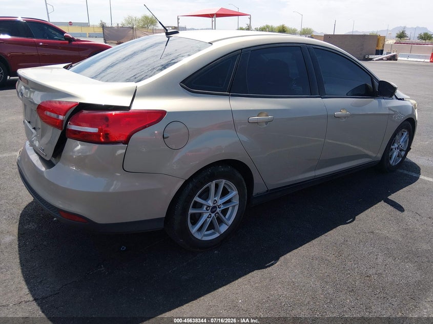 Vin: 1fadp3f27fl209661, lot: 46136845, ford focus se 20154