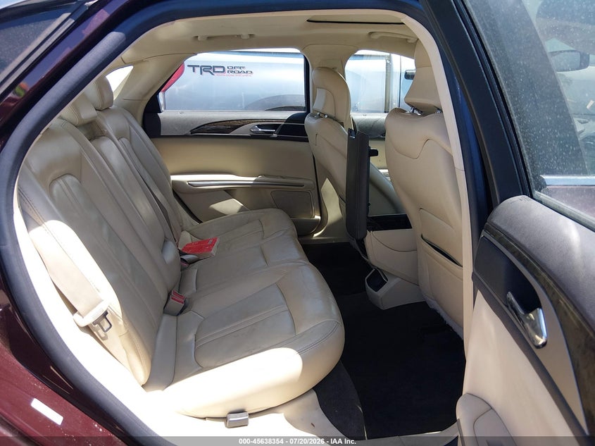 2013 Lincoln Mkz VIN: 3LN6L2G97DR809272 Lot: 45638354
