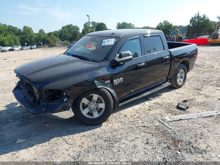 2023 RAM 1500, Front End, IAAI, VIN 3C6RR7KT4PG672704 — photo 2