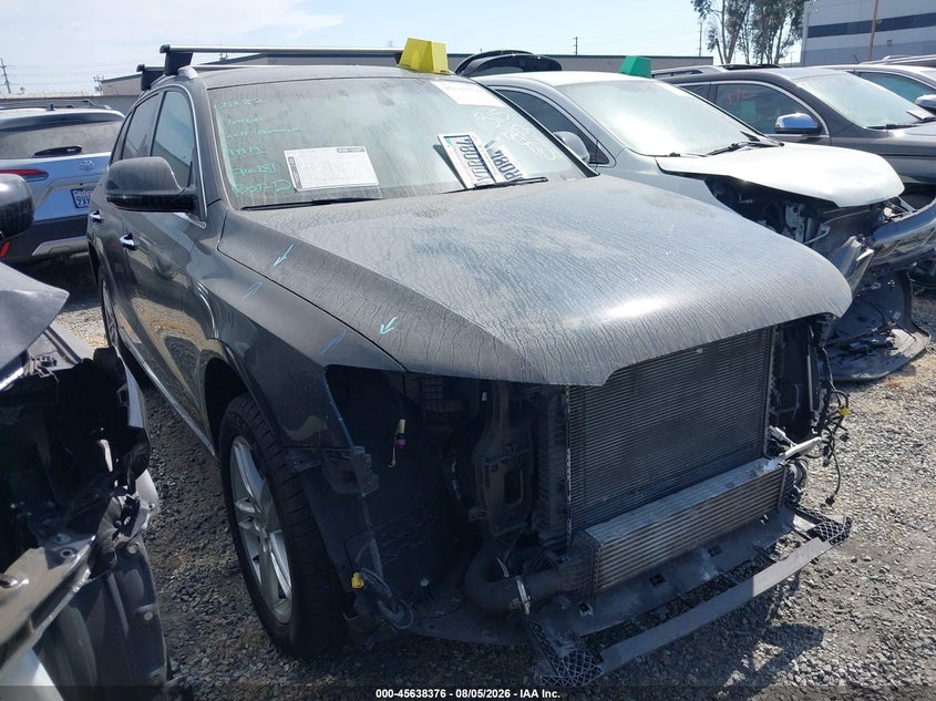 Vin: wa1l2afpxha002677, lot: 46136877, audi q5 2.0t premium 20171