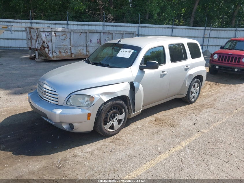 Vin: 3gnbaadb3as601346, lot: 46136893, chevrolet hhr ls 20102