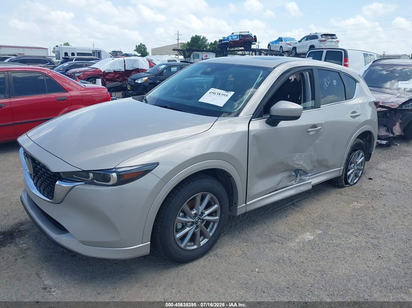 2025 Mazda CX-5, Left Side, IAAI, VIN JM3KFBCM1S0805548 — photo 2