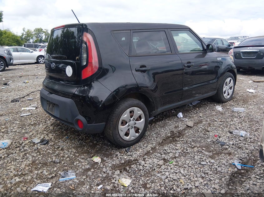 2015 KIA SOUL auction photo 4