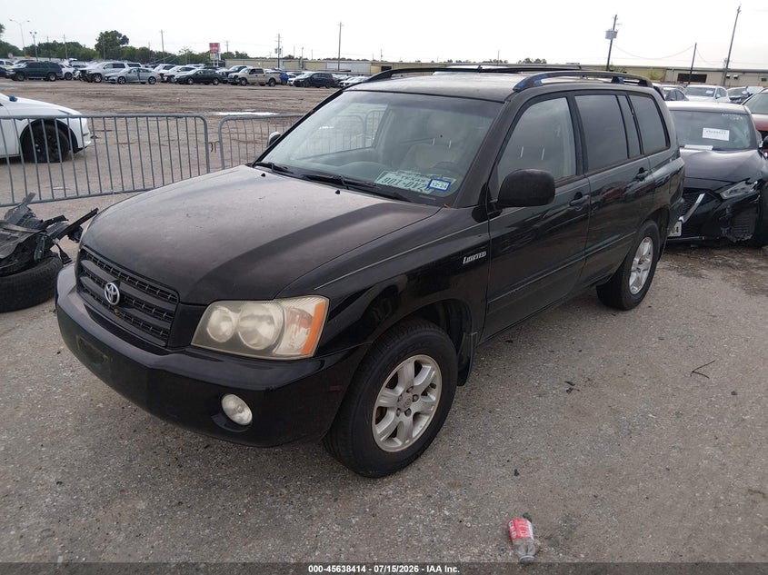 2003 Toyota Highlander Limited V6 JTEGF21A330074397 photo 1