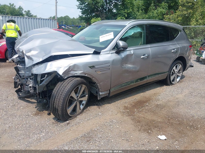 Vin: kmuhbdsbxmu034817, lot: 46136930, genesis gv80 2.5t awd 20212