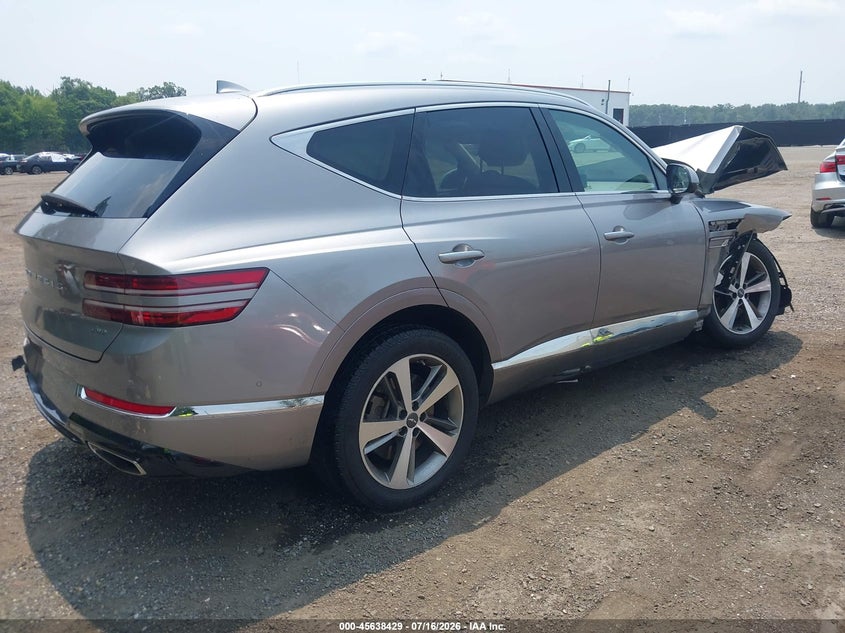 Vin: kmuhbdsbxmu034817, lot: 46136930, genesis gv80 2.5t awd 20214