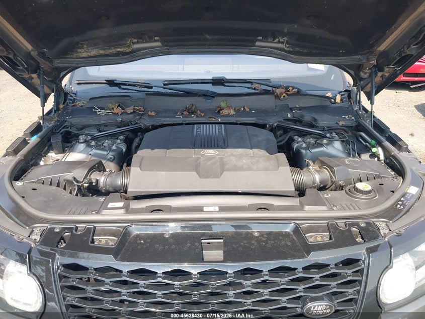 2017 Land Rover Range Rover Sport 3.0L V6 Supercharged Hse VIN: SALWR2FV8HA162391 Lot: 45638430