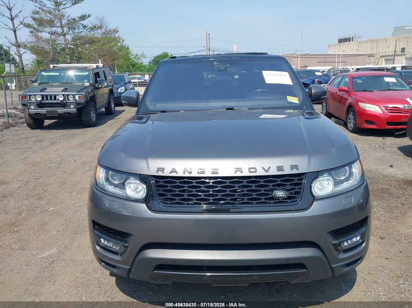 2017 Land Rover Range Rover Sport 3.0L V6 Supercharged Hse VIN: SALWR2FV8HA162391 Lot: 45638430