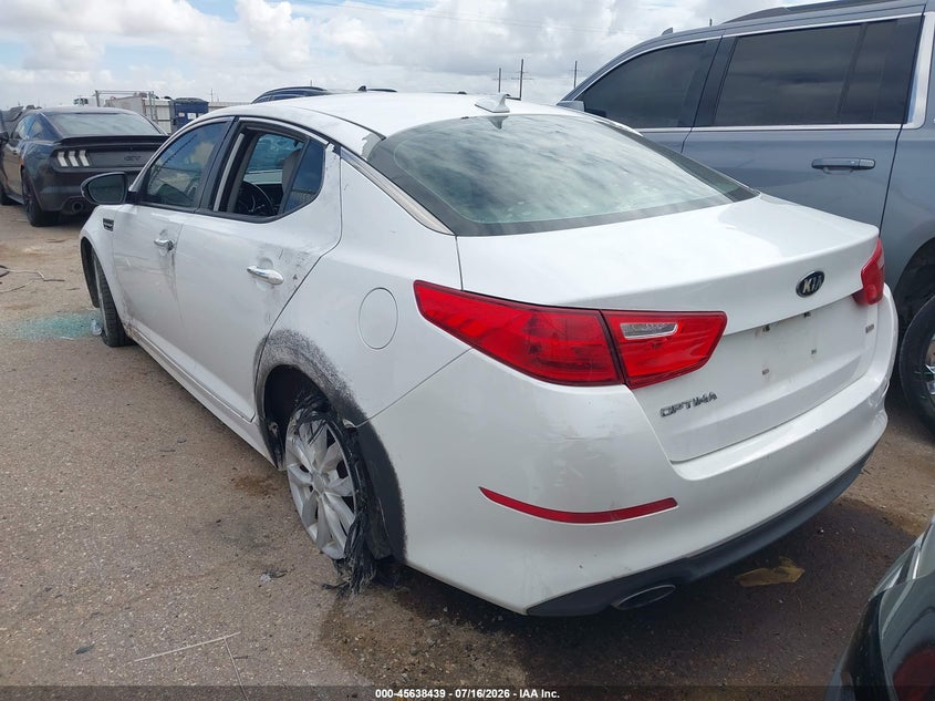Vin: 5xxgm4a73fg416315, lot: 46136940, kia optima lx 20153