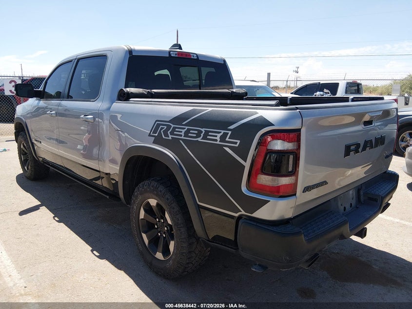 Vin: 1c6srflm0ln345365, lot: 46136943, ram 1500 rebel  4x4 5'7 box 20203