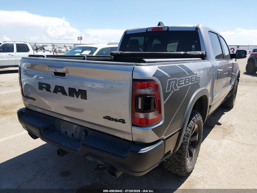 Vin: 1c6srflm0ln345365, lot: 46136943, ram 1500 rebel  4x4 5'7 box 20204