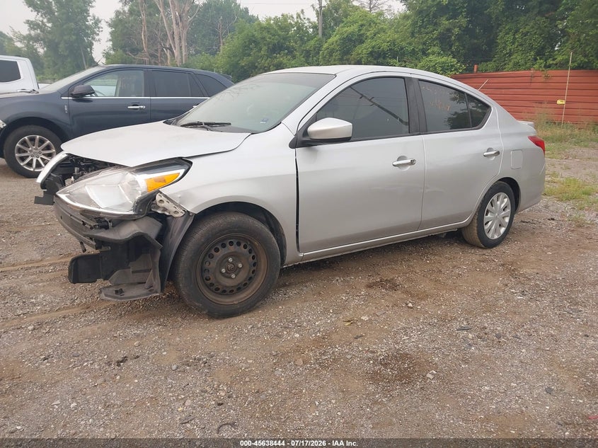 Vin: 3n1cn7ap8hk450375, lot: 46136945, nissan versa 1.6 sv 20172