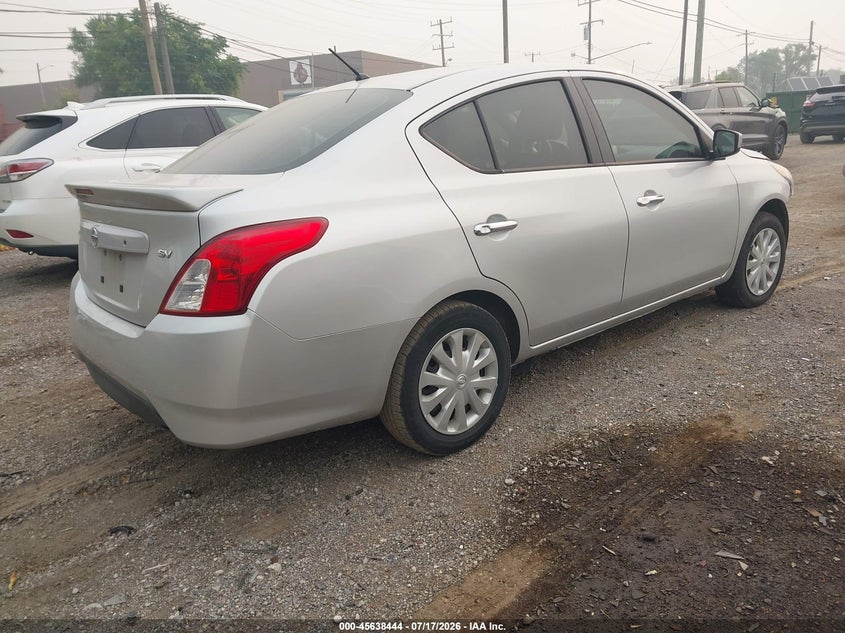 Vin: 3n1cn7ap8hk450375, lot: 46136945, nissan versa 1.6 sv 20174