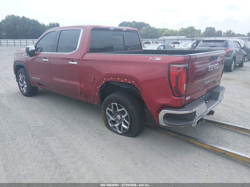 Vin: 1gtuudel5pz287907, lot: 46136952, gmc sierra 1500 4wd  short box slt 20233
