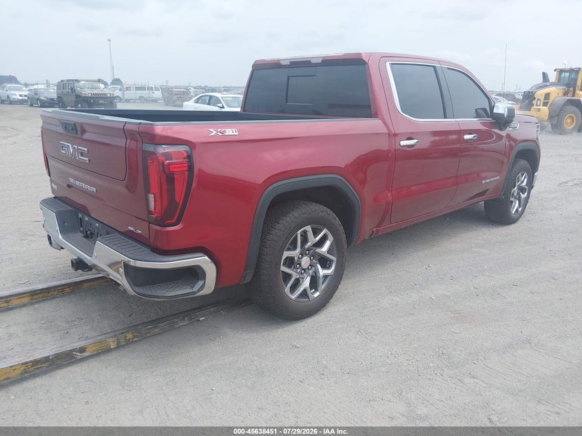 Vin: 1gtuudel5pz287907, lot: 46136952, gmc sierra 1500 4wd  short box slt 20234