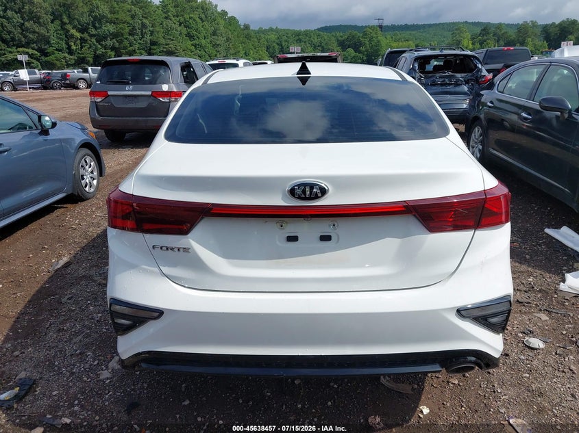 2021 KIA FORTE SEDAN 2.0L I-4 DOHC, VVT, 147HP
