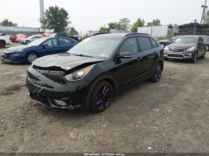 Vin: kndcc3lc6h5086506, lot: 46136961, kia niro ex 20172
