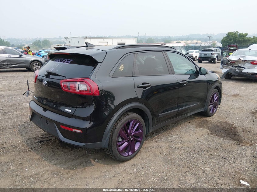 Vin: kndcc3lc6h5086506, lot: 46136961, kia niro ex 20174