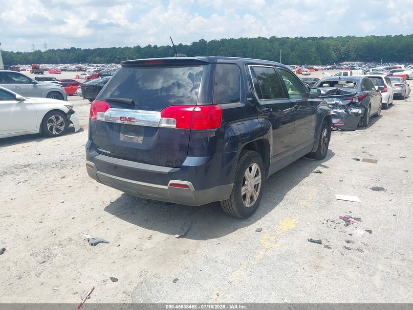 Vin: 2gkalmek0f6120303, lot: 46136969, gmc terrain sle 20154