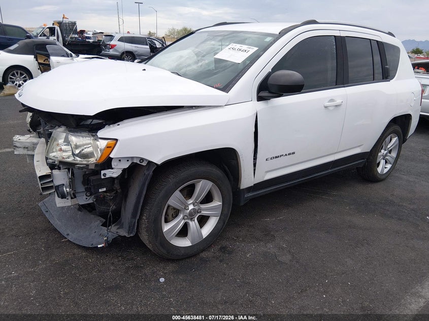 Vin: 1c4njcbb3gd506654, lot: 46136982, jeep compass sport 20162
