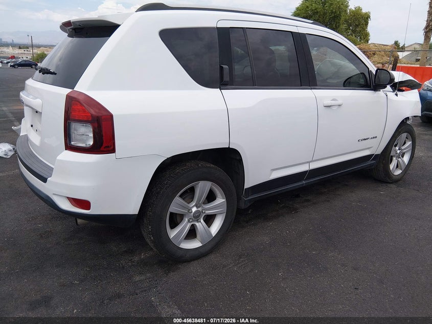 Vin: 1c4njcbb3gd506654, lot: 46136982, jeep compass sport 20164