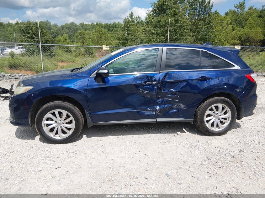 2016 Acura Rdx Technology Acurawatch Plus Packages/Technology Package VIN: 5J8TB4H54GL024648 Lot: 45638487