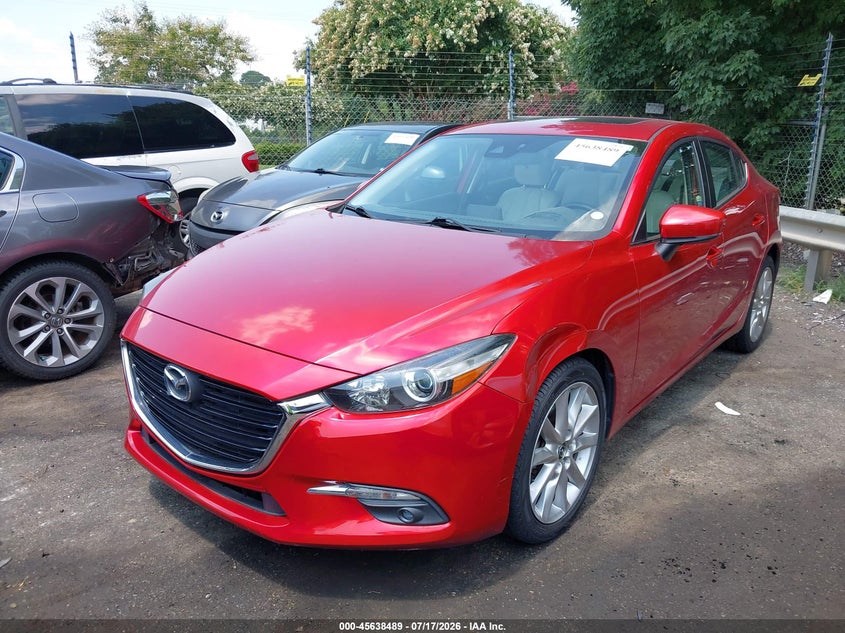 Vin: jm1bn1w35h1104751, lot: 46136990, mazda mazda3 grand touring 20172