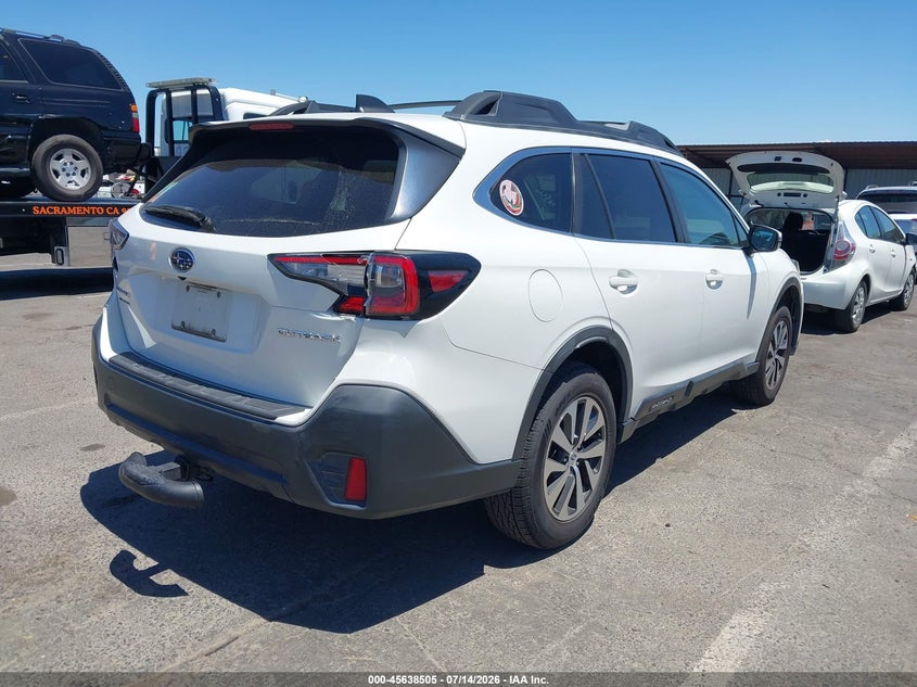 Vin: 4s4btacc0l3167274, lot: 46137006, subaru outback premium 20204