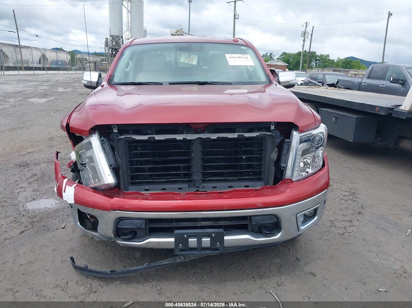 2017 Nissan Titan Sl VIN: 1N6AA1E50HN567798 Lot: 45638524