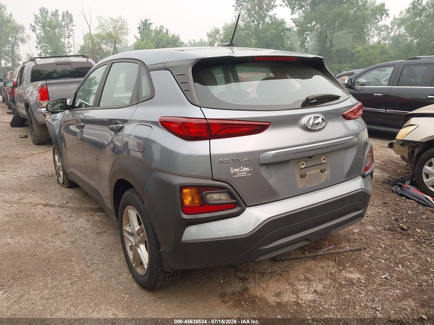 2021 Hyundai Kona Se VIN: KM8K1CAA9MU648056 Lot: 45638534