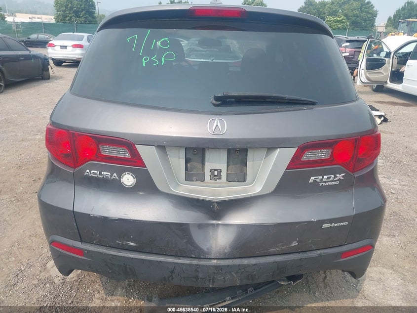 2011 Acura Rdx VIN: 5J8TB1H54BA001731 Lot: 45638540