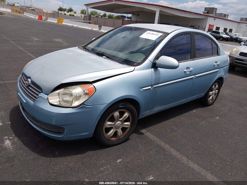 KMHCN46C06U007972 2006 HYUNDAI ACCENT GLS photo 1