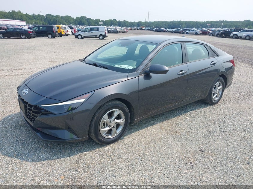 Vin: 5npll4ag6mh047114, lot: 46137045, hyundai elantra se 20212