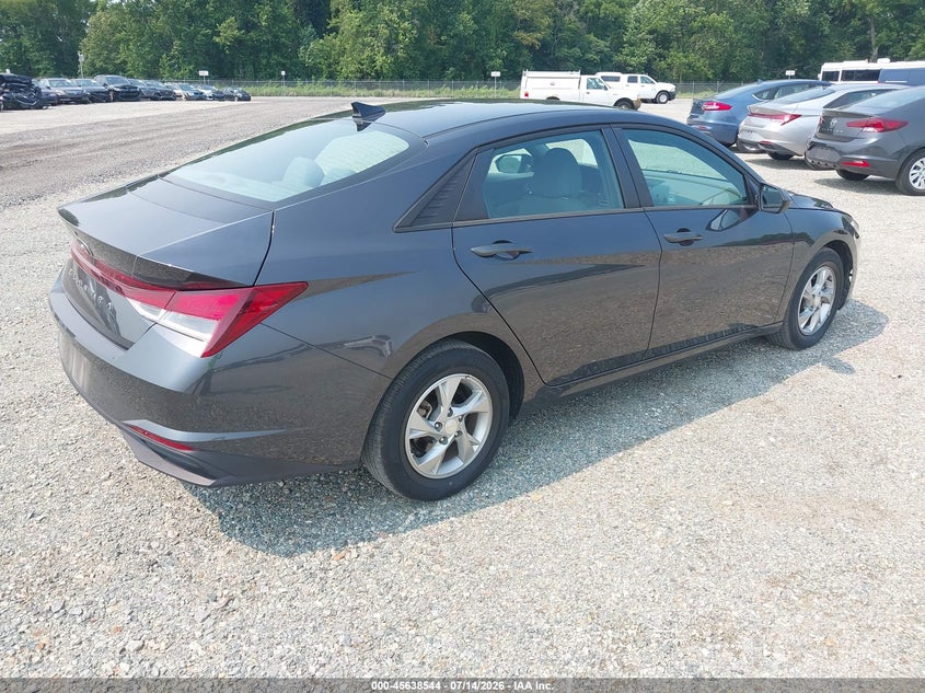 Vin: 5npll4ag6mh047114, lot: 46137045, hyundai elantra se 20214