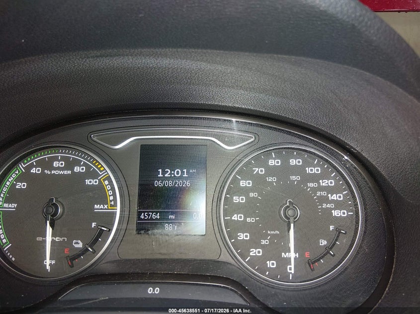 2018 Audi A3 E-Tron 1.4T Premium/1.4T Tech Premium VIN: WAUUPBFF9JA067824 Lot: 45638551